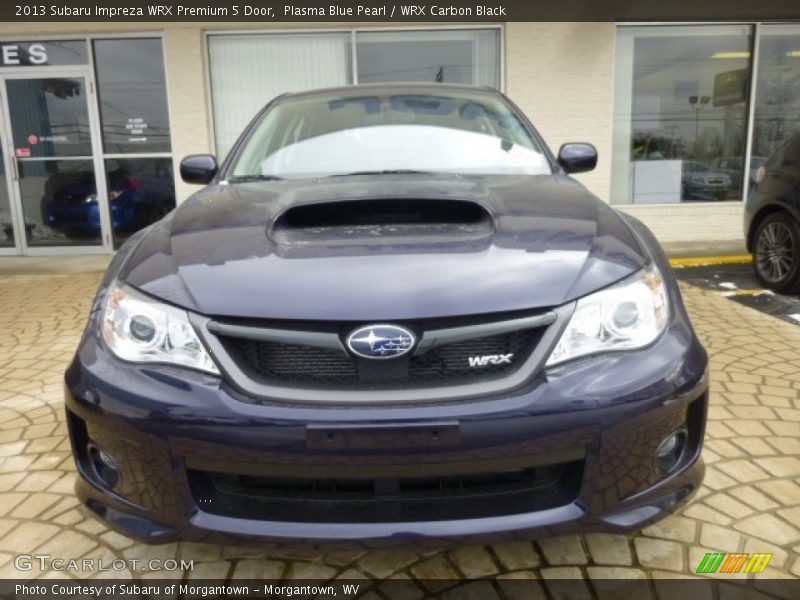 Plasma Blue Pearl / WRX Carbon Black 2013 Subaru Impreza WRX Premium 5 Door
