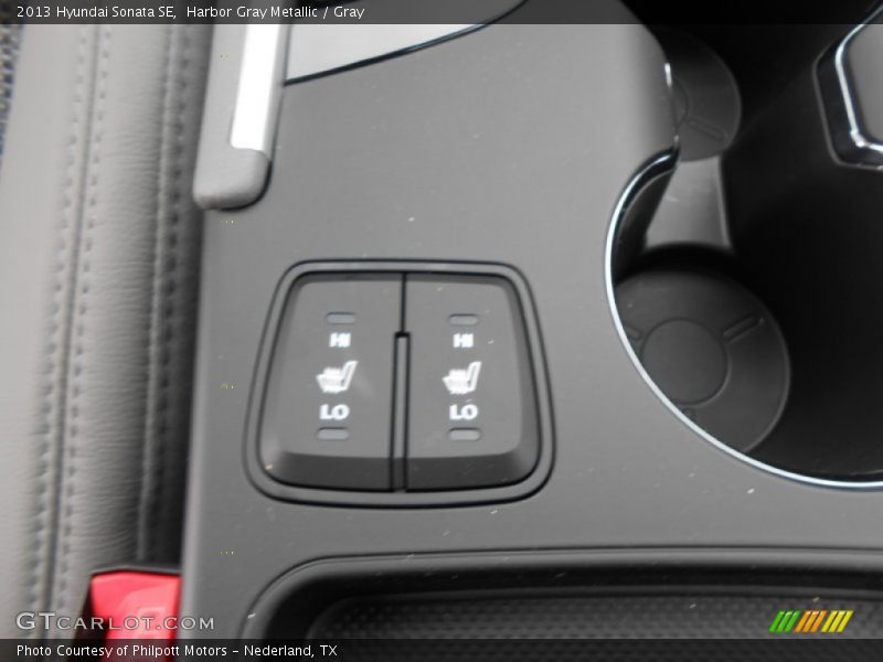 Harbor Gray Metallic / Gray 2013 Hyundai Sonata SE