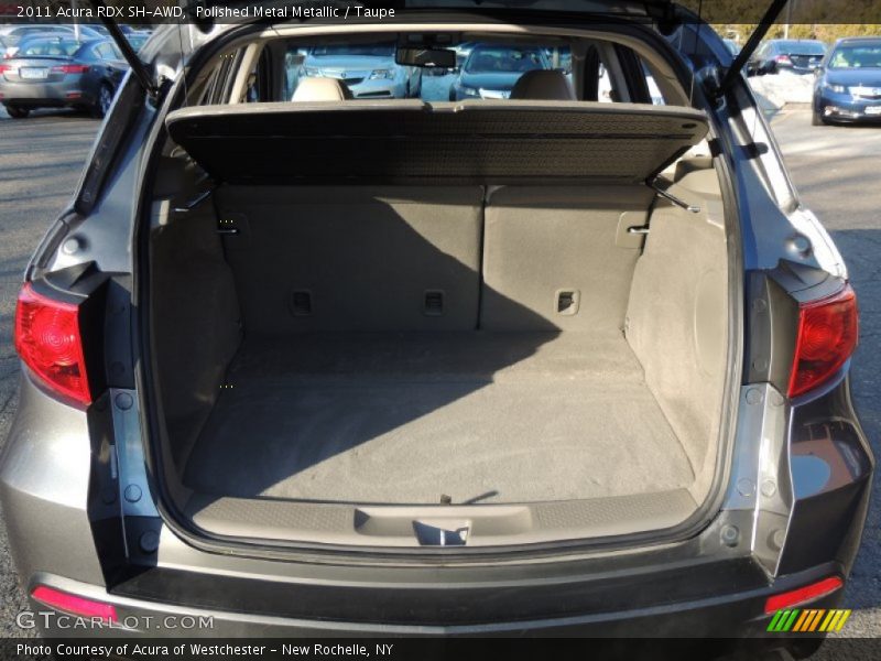 Polished Metal Metallic / Taupe 2011 Acura RDX SH-AWD