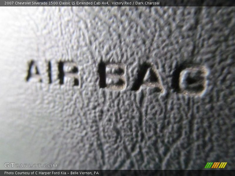 Victory Red / Dark Charcoal 2007 Chevrolet Silverado 1500 Classic LS Extended Cab 4x4