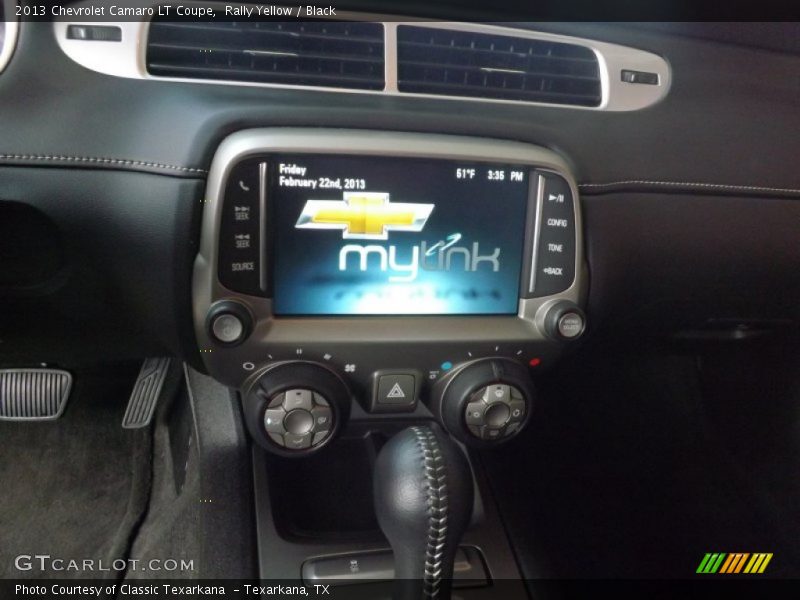 Rally Yellow / Black 2013 Chevrolet Camaro LT Coupe