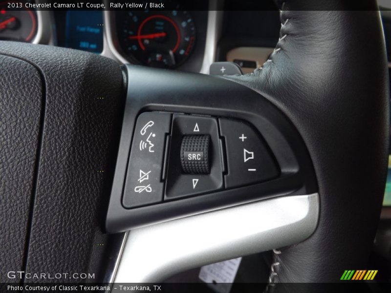 Rally Yellow / Black 2013 Chevrolet Camaro LT Coupe