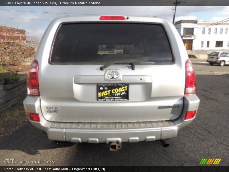 Titanium Metallic / Stone 2003 Toyota 4Runner SR5 4x4