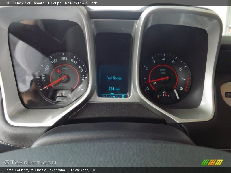 Rally Yellow / Black 2013 Chevrolet Camaro LT Coupe