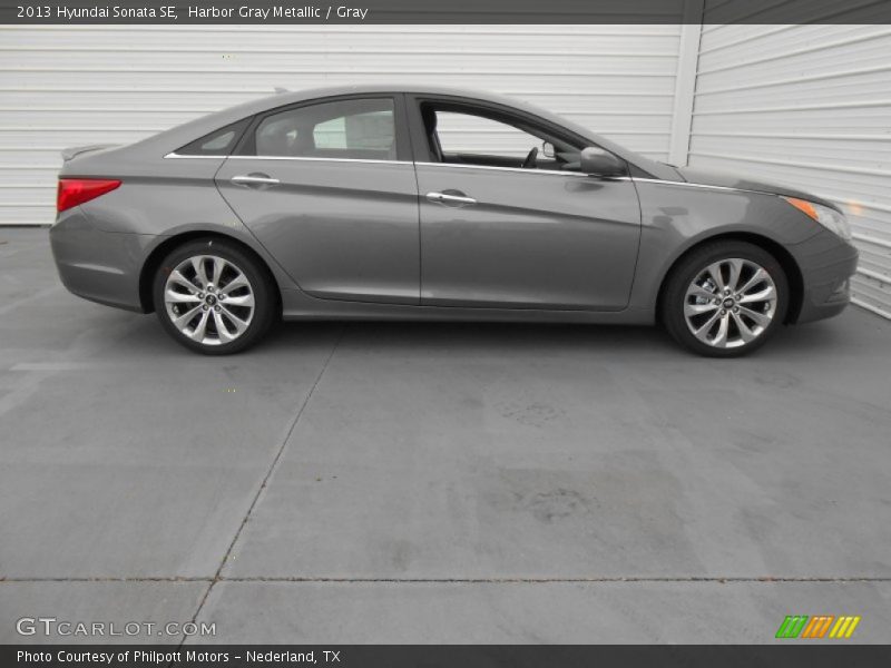 Harbor Gray Metallic / Gray 2013 Hyundai Sonata SE