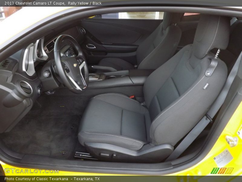 Rally Yellow / Black 2013 Chevrolet Camaro LT Coupe