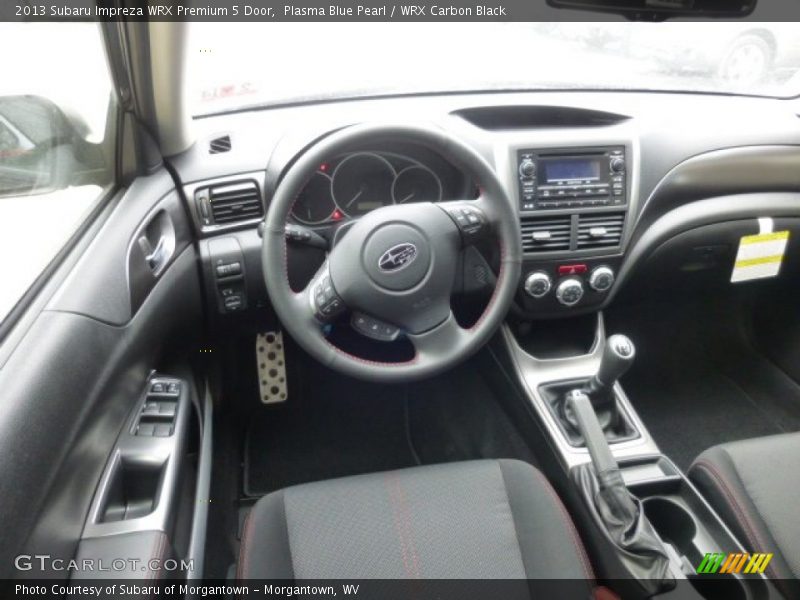 Plasma Blue Pearl / WRX Carbon Black 2013 Subaru Impreza WRX Premium 5 Door