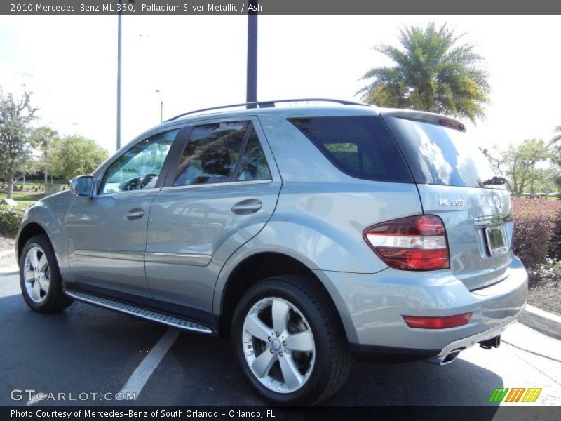 Palladium Silver Metallic / Ash 2010 Mercedes-Benz ML 350