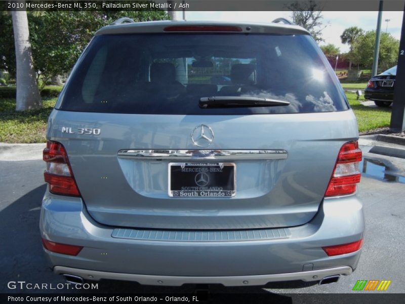Palladium Silver Metallic / Ash 2010 Mercedes-Benz ML 350