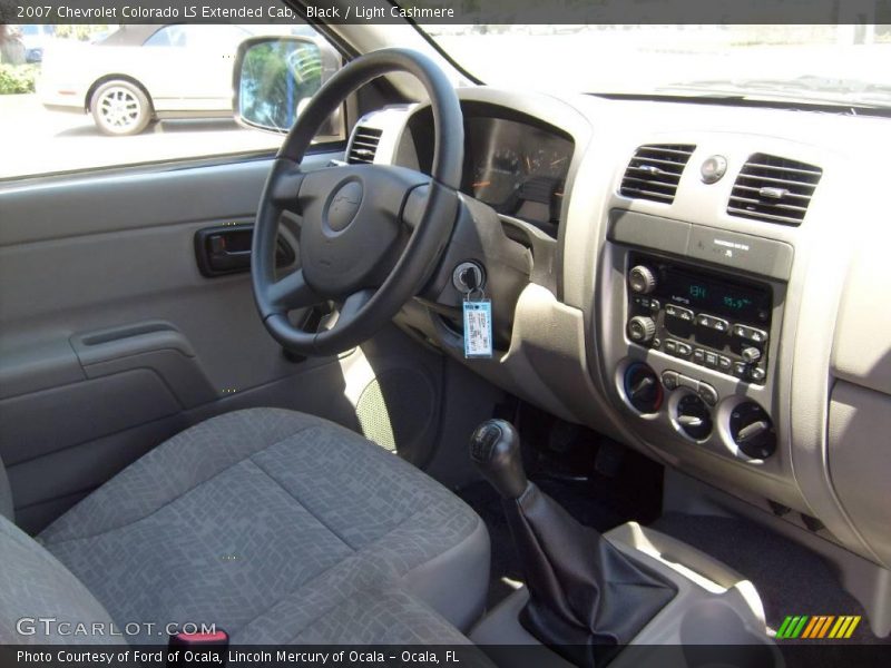 Black / Light Cashmere 2007 Chevrolet Colorado LS Extended Cab