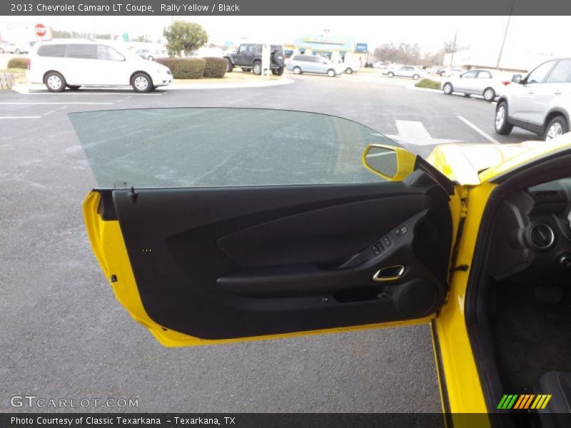 Rally Yellow / Black 2013 Chevrolet Camaro LT Coupe
