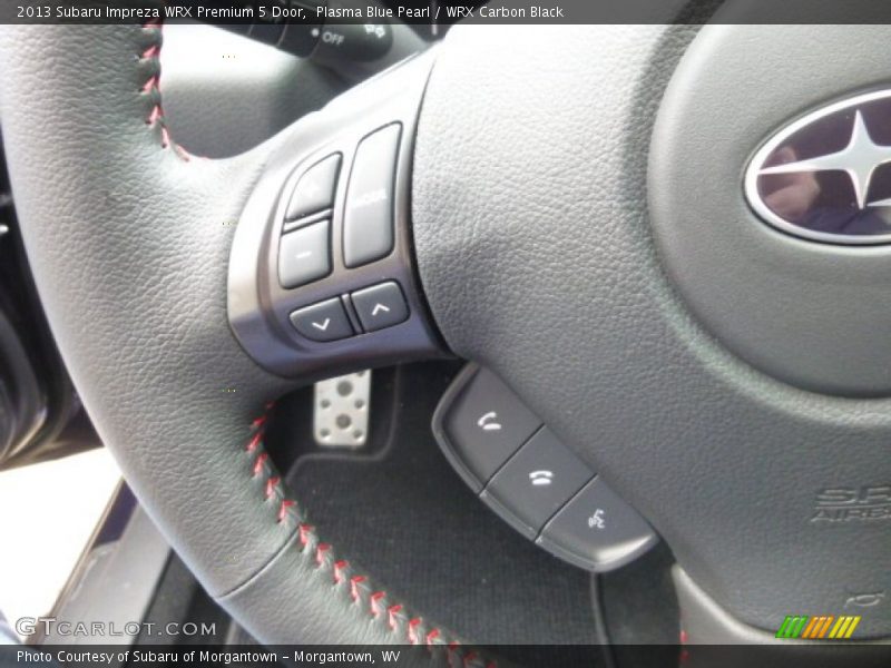 Plasma Blue Pearl / WRX Carbon Black 2013 Subaru Impreza WRX Premium 5 Door