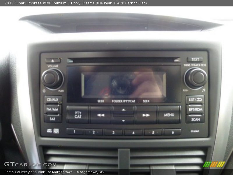 Plasma Blue Pearl / WRX Carbon Black 2013 Subaru Impreza WRX Premium 5 Door