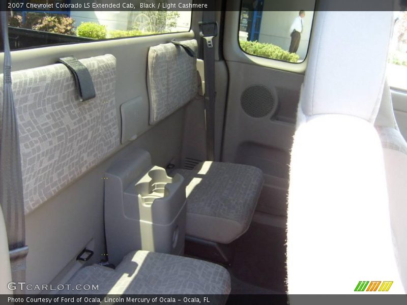 Black / Light Cashmere 2007 Chevrolet Colorado LS Extended Cab