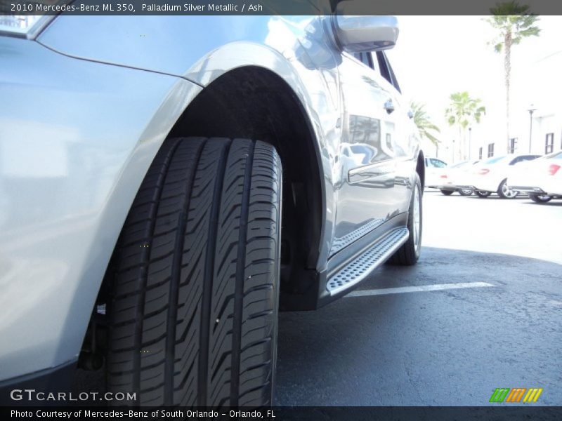 Palladium Silver Metallic / Ash 2010 Mercedes-Benz ML 350