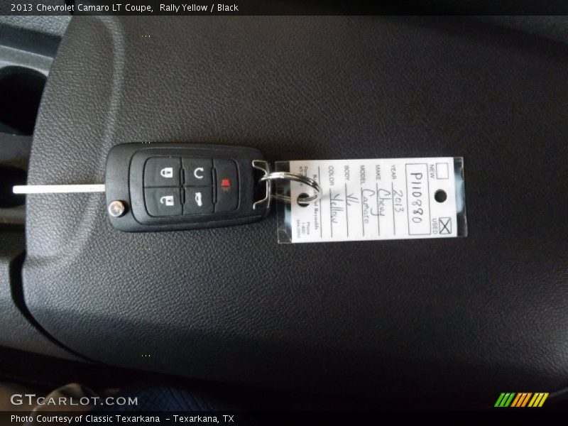 Rally Yellow / Black 2013 Chevrolet Camaro LT Coupe
