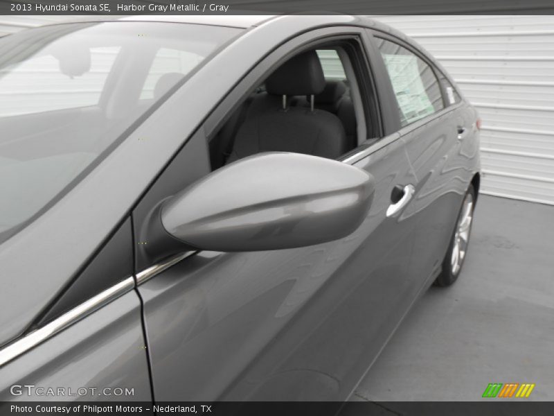 Harbor Gray Metallic / Gray 2013 Hyundai Sonata SE