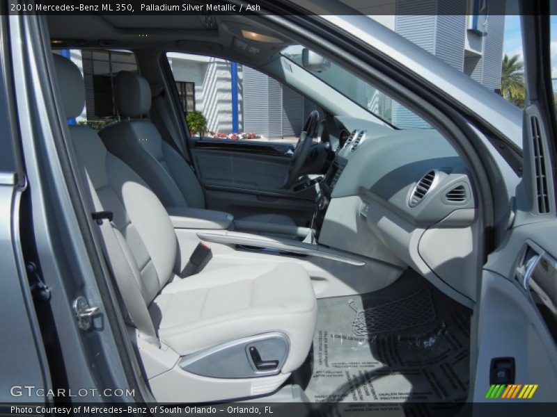 Palladium Silver Metallic / Ash 2010 Mercedes-Benz ML 350