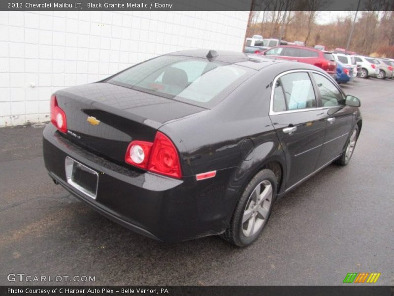 Black Granite Metallic / Ebony 2012 Chevrolet Malibu LT