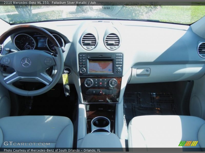 Dashboard of 2010 ML 350