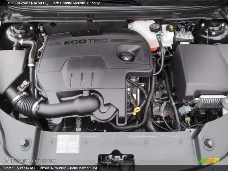 Black Granite Metallic / Ebony 2012 Chevrolet Malibu LT