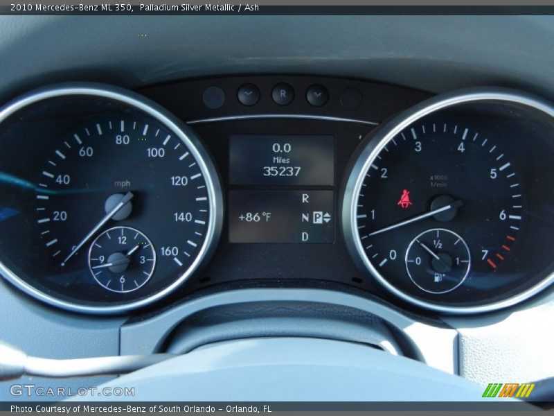  2010 ML 350 350 Gauges