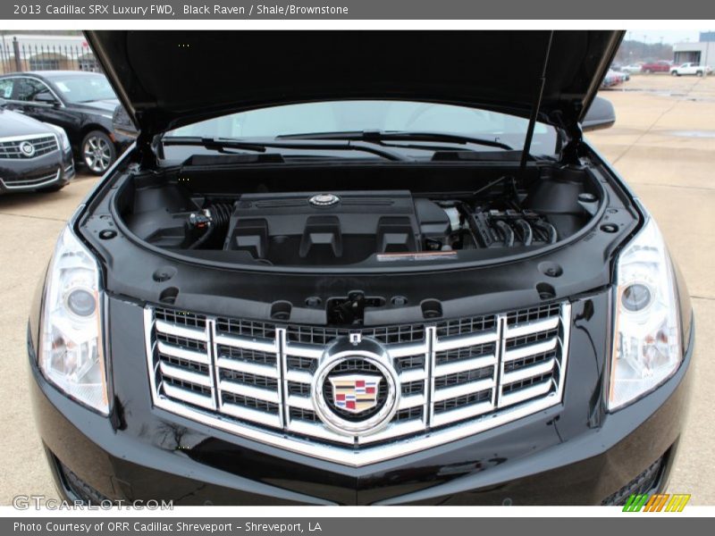 Black Raven / Shale/Brownstone 2013 Cadillac SRX Luxury FWD