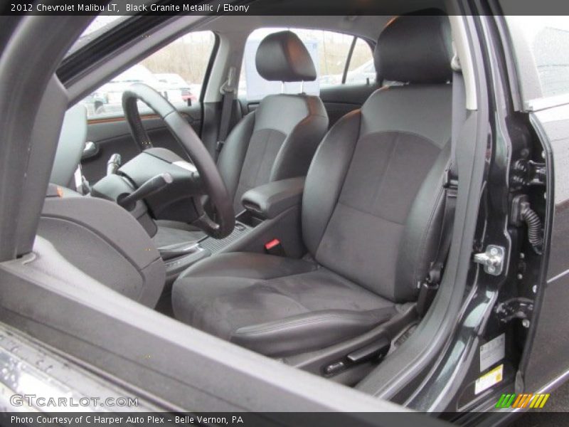 Black Granite Metallic / Ebony 2012 Chevrolet Malibu LT