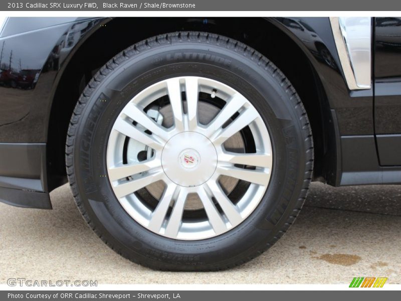 Black Raven / Shale/Brownstone 2013 Cadillac SRX Luxury FWD