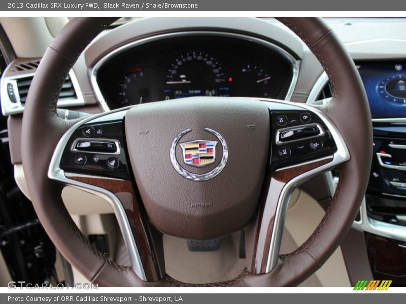 Black Raven / Shale/Brownstone 2013 Cadillac SRX Luxury FWD
