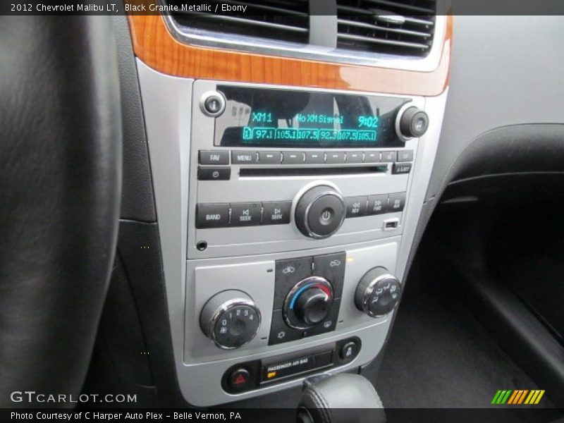 Black Granite Metallic / Ebony 2012 Chevrolet Malibu LT