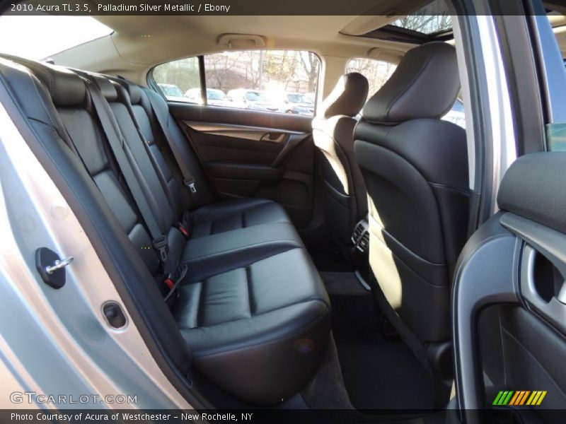 Palladium Silver Metallic / Ebony 2010 Acura TL 3.5