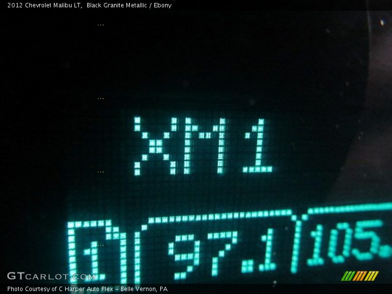 Black Granite Metallic / Ebony 2012 Chevrolet Malibu LT