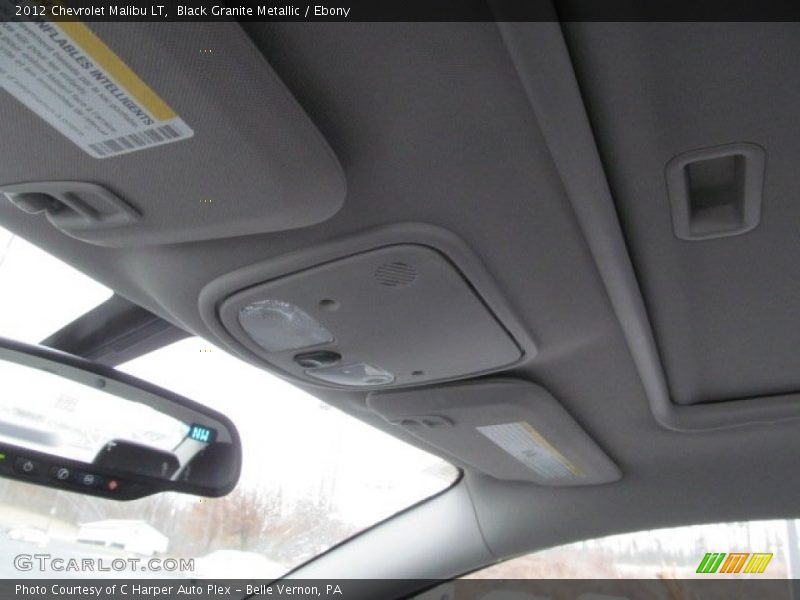 Black Granite Metallic / Ebony 2012 Chevrolet Malibu LT