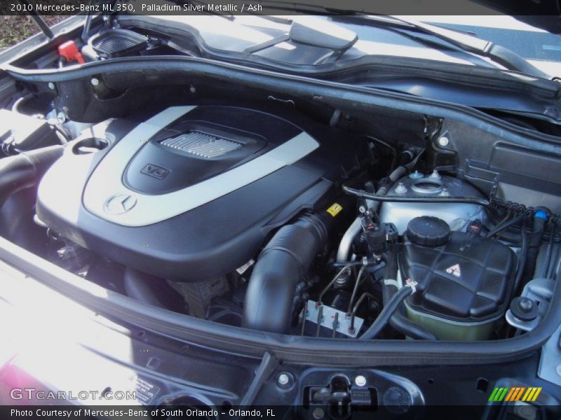 Palladium Silver Metallic / Ash 2010 Mercedes-Benz ML 350