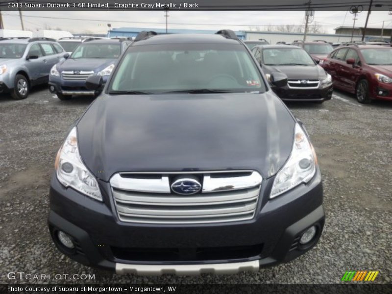 Graphite Gray Metallic / Black 2013 Subaru Outback 3.6R Limited