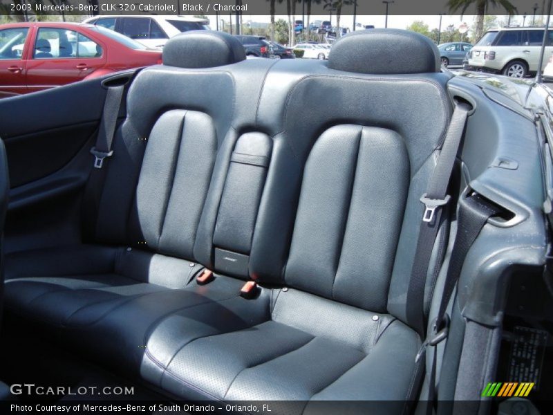 Black / Charcoal 2003 Mercedes-Benz CLK 320 Cabriolet