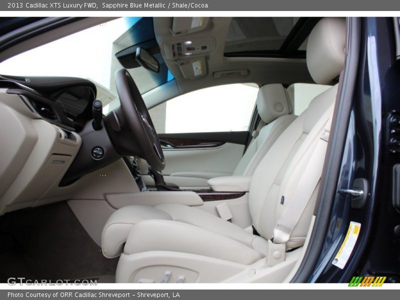Sapphire Blue Metallic / Shale/Cocoa 2013 Cadillac XTS Luxury FWD