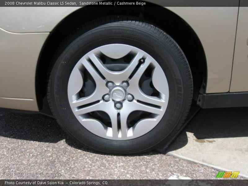 Sandstone Metallic / Cashmere Beige 2008 Chevrolet Malibu Classic LS Sedan