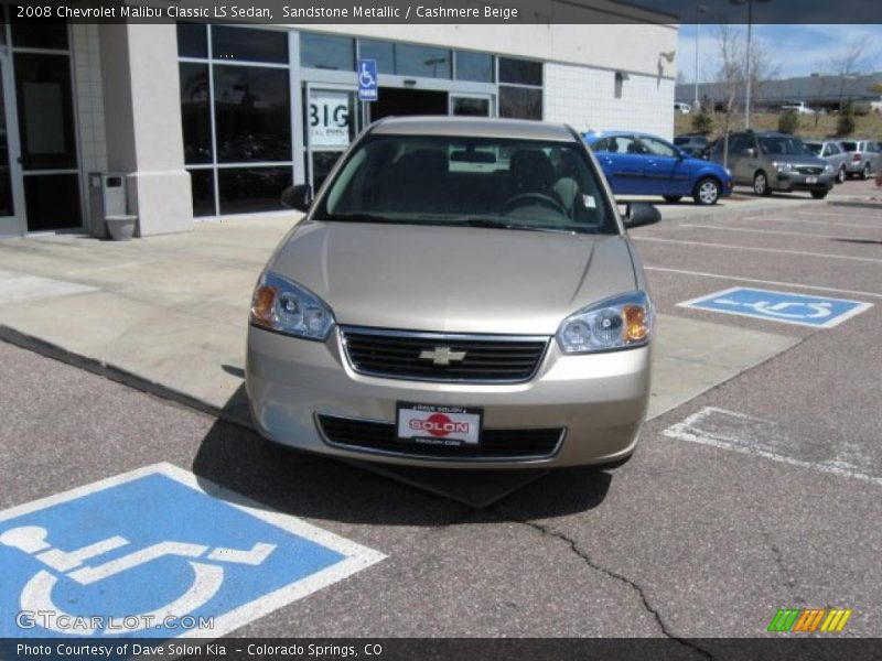 Sandstone Metallic / Cashmere Beige 2008 Chevrolet Malibu Classic LS Sedan