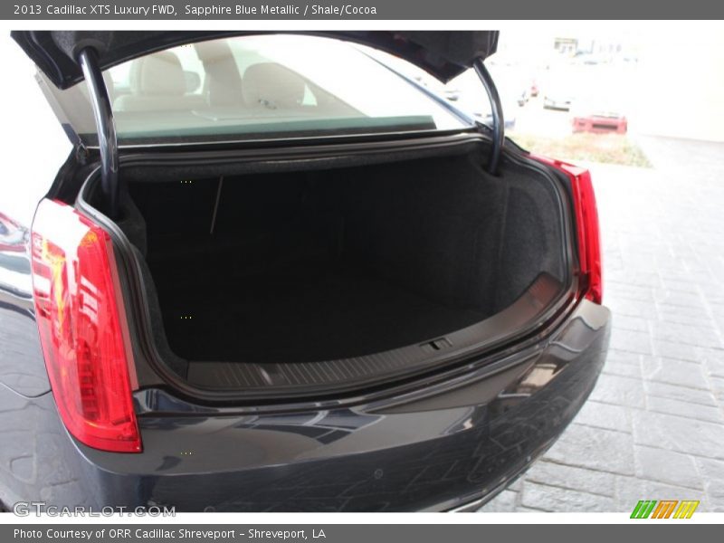 Sapphire Blue Metallic / Shale/Cocoa 2013 Cadillac XTS Luxury FWD
