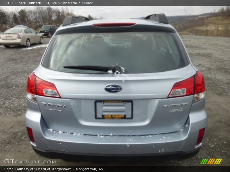 Ice Silver Metallic / Black 2013 Subaru Outback 2.5i