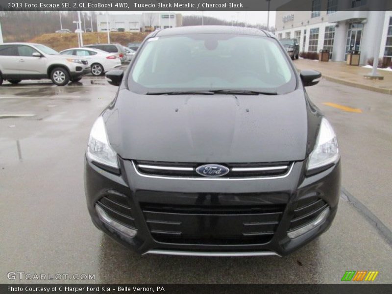 Tuxedo Black Metallic / Charcoal Black 2013 Ford Escape SEL 2.0L EcoBoost 4WD