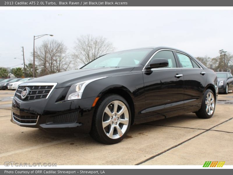 Black Raven / Jet Black/Jet Black Accents 2013 Cadillac ATS 2.0L Turbo