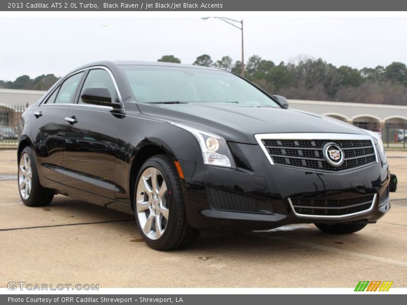 Black Raven / Jet Black/Jet Black Accents 2013 Cadillac ATS 2.0L Turbo