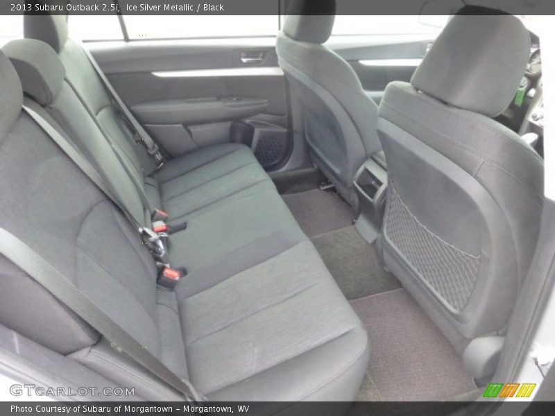 Rear Seat of 2013 Outback 2.5i