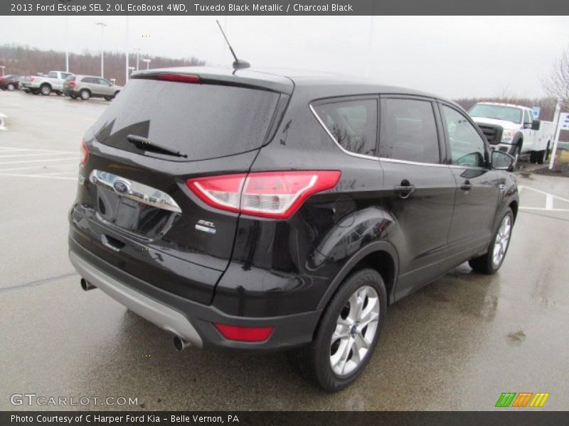 Tuxedo Black Metallic / Charcoal Black 2013 Ford Escape SEL 2.0L EcoBoost 4WD