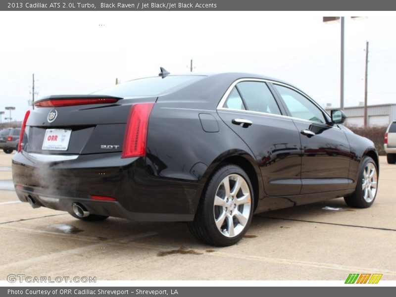 Black Raven / Jet Black/Jet Black Accents 2013 Cadillac ATS 2.0L Turbo