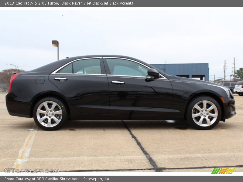 Black Raven / Jet Black/Jet Black Accents 2013 Cadillac ATS 2.0L Turbo