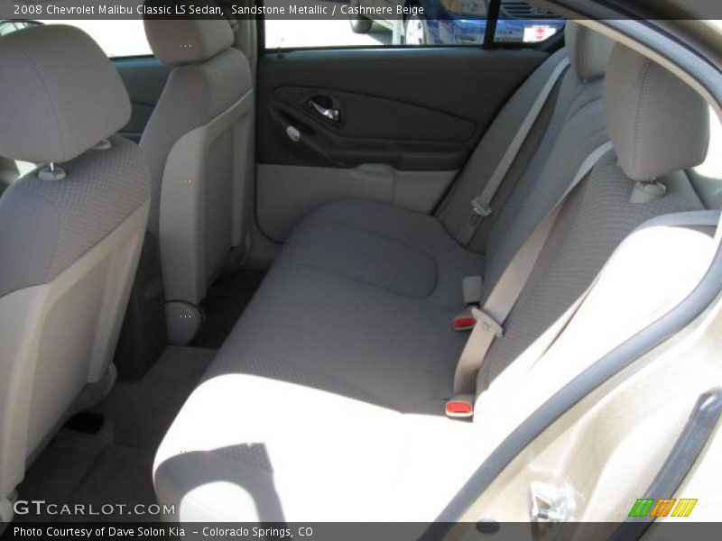 Sandstone Metallic / Cashmere Beige 2008 Chevrolet Malibu Classic LS Sedan